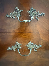 Load image into Gallery viewer, Hollywood Regency Style Burlwood Lowboy Chest of Drawers
