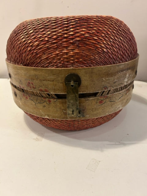 Vintage Chinese Woven Basket