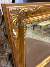 Load image into Gallery viewer, Ornate Gold Framed Beveled Mirror
