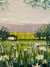 Load image into Gallery viewer, Original Oil Field of Flowers by Michael Henry
