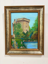 Load image into Gallery viewer, Framed Original Acrylic Painting of Blarney Castle by C.L. Wilhelm, signed

