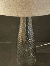 Load image into Gallery viewer, Smoke  Glass  Table Lamp
