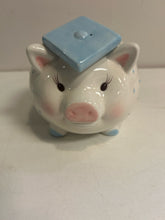 Load image into Gallery viewer, &quot;College Fund&quot; Piggy Bank from Mud Pie
