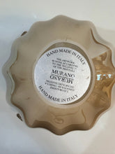 Load image into Gallery viewer, Art Glass Free Form Splash Smoke Gray Luster Bowl from Murano Glass, Italy
