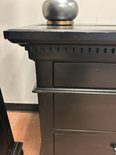 Load image into Gallery viewer, Pair of 3 Drawer St. James Collection Nightstands in Antiqued Black from Restoration Hardware
