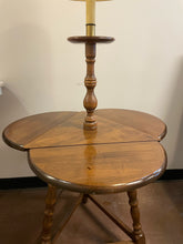 Load image into Gallery viewer, Vintage Drop Leaf Lamp Table
