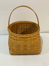 Load image into Gallery viewer, Handmade Vintage Woven Basket

