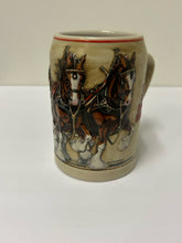 Load image into Gallery viewer, Budweiser Clydesdales Beer Stein
