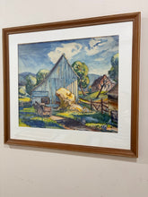 Load image into Gallery viewer, Original Watercolor "Folk Art" by Betty Wilder Eddy
