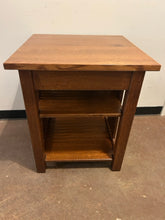 Load image into Gallery viewer, Mission Style Printer Stand/End Table
