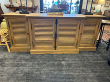 Load image into Gallery viewer, Shutter Front Media Cabinet/Credenza From Restoration Hardware
