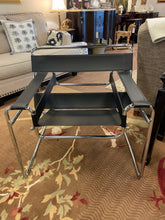 Load image into Gallery viewer, Reproduction Black &amp; Chrome Wassily Chair
