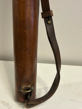 Load image into Gallery viewer, Vintage Leather Barrel Carrier
