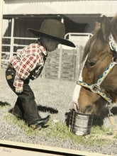 Load image into Gallery viewer, Colored Photograph &quot;Cody&#39;s Friend&quot; by Shirley Longfellow, signed &amp; numbered
