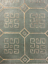 Load image into Gallery viewer, Vintage Chinoiserie Cocktail Table with  Fret Grid Center Design from Baker

