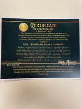 Load image into Gallery viewer, Virgin Edition Hand Sketched Artwork, "Hinderance Below A Treasure"  by Cache' Carmel Mickle, signed with Certificate of Authenticity

