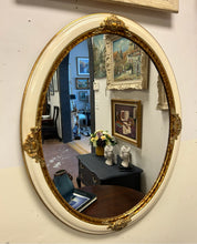 Load image into Gallery viewer, French Rococo Style Oval Mirror

