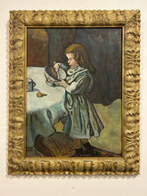 Load image into Gallery viewer, Pablo Picasso &quot;Le Gourmet&quot; Oil Painting, Painted by Carol Heckendorn
