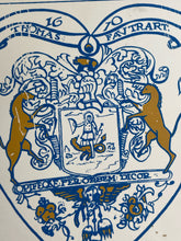 Load image into Gallery viewer, Delft Blue Holland &quot;Heraldic Coat of Arms&quot; Tile
