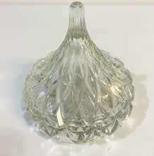 Load image into Gallery viewer, Lead Crystal Hershey Kiss Candy Dish with Lid from Godinger
