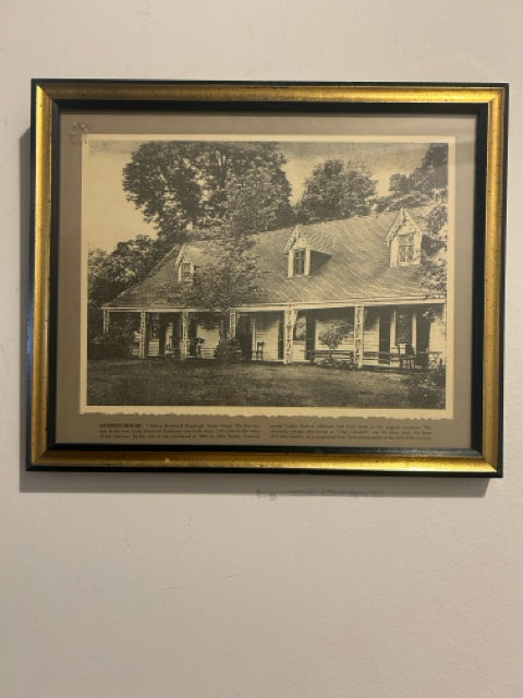 Framed Print Austen House, Rosebank, Staten Island