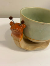 Load image into Gallery viewer, Two Piece Snail Planter
