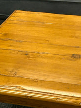 Load image into Gallery viewer, Square Planked Top Pine Coffee Table
