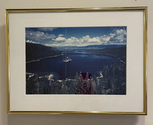 Load image into Gallery viewer, Framed Photograph of Water &amp; Mountains

