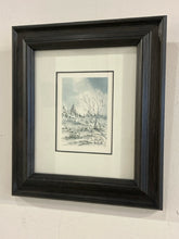 Load image into Gallery viewer, Framed Print of Snowy Landscape by Jack Scott, signed
