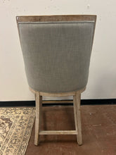 Load image into Gallery viewer, Two Upholstered Counter Stools from Restoration Hardware
