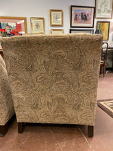 Load image into Gallery viewer, Pair of Paisley Patterned Armless Chairs from Honquest  Furniture
