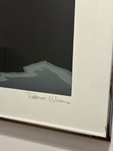 Load image into Gallery viewer, Framed Original Serigraph &quot;Rocky Coast&quot; by Robert Wilson, signed &amp; numbered
