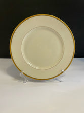 Load image into Gallery viewer, Twelve Vintage Tuxedo Dinner Plates with Gold Encrusted Trim from Lenox
