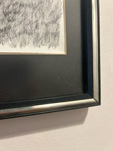 Load image into Gallery viewer, Framed Etching of House with  Stone Chimney
