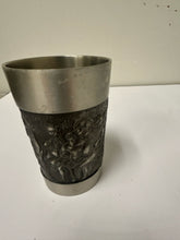 Load image into Gallery viewer, Vintage German Pewter Cup with Embossed Relief-4
