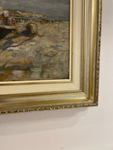Load image into Gallery viewer, Vintage Oil of Coastal Scene by Scottish Artist Gertrude Mary Coventry, signed
