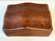 Load image into Gallery viewer, Vintage Leather Jewelry Box/Storage Box  made in Italy
