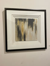 Load image into Gallery viewer, Black &amp; Yellow Contemporary Art Print
