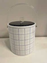Load image into Gallery viewer, Vintage Vinyl Ice Bucket from Bill Blass
