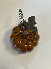 Load image into Gallery viewer, Mini Brown Ceramic Pumpkin
