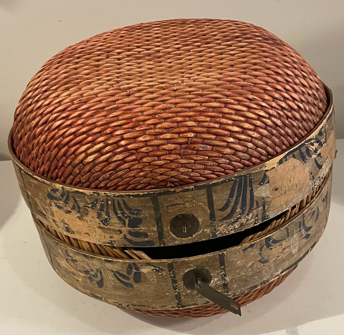 Vintage Chinese Woven Basket