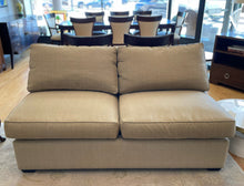 Load image into Gallery viewer, Tan Armless Loveseat from Room &amp; Board
