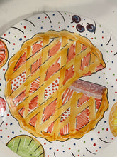 Load image into Gallery viewer, Colorful Ceramic Pie Plate, Made In Italy
