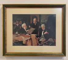 Load image into Gallery viewer, Framed &quot;Legal Adversaries&quot; by Louis Charles Moeller (circa 1855-1927)
