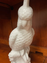 Load image into Gallery viewer, White Ceramic Parrot from William Sonoma
