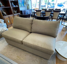 Load image into Gallery viewer, Tan Armless Loveseat from Room &amp; Board
