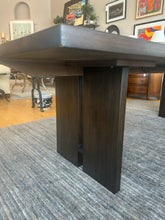 Load image into Gallery viewer, Monarch Shiitake Dining Table from Crate &amp; Barrel with Eight  Dining Chairs from Arhaus
