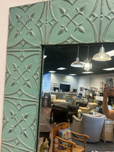 Load image into Gallery viewer, Large Celadon Green Floor Mirror
