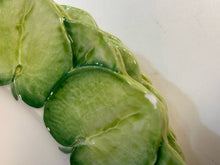 Load image into Gallery viewer, Eight Dinner Plates with Apple Motif made in Italy
