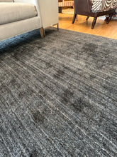 Load image into Gallery viewer, Gray/Blue Low Pile Area Rug
